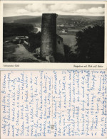 Ansichtskarte Volmarstein-Wetter (Ruhr) Burg Ruine Mit Blick Auf Wetter 1950 - Wetter