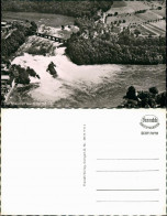 Ansichtskarte Neuhausen Am Rheinfall Luftbild Rheinfall 1962 - Autres & Non Classés