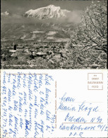 Ansichtskarte Bad Reichenhall Panorama-Ansicht Gegen Hochstaufen, Berge 1963 - Bad Reichenhall