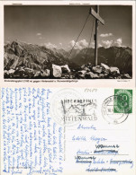 Mittenwald Brunnsteingipfel (2180 M) Gegen Hinterautal U. Karwendelgebirge 1955 - Mittenwald