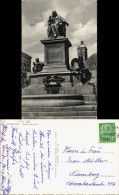 Ansichtskarte Schweinfurt Rückert-Denkmal 1956 - Schweinfurt