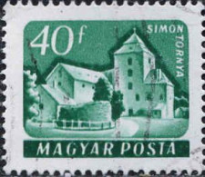 Hongrie Poste Obl Yv:1337A Mi:1739A Château Simon-Tornya (Obl.mécanique) - Usati