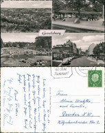 Gevelsberg Mehrbild-AK Mit 4 Ansichten Ua. Verkehrs-P. & Strandbad 1960 - Gevelsberg