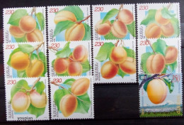Armenia 2007, Apricots, MNH Stamps Set - Armenien