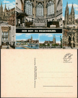 Ansichtskarte Regensburg Dom Mehrbild-Ak Innen- U. Außenansichten 1960 - Regensburg