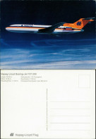 Ansichtskarte  Flugzeug AK Airplane Hapag-Lloyd Boeing-Jet 727-200 1970 - 1946-....: Era Moderna