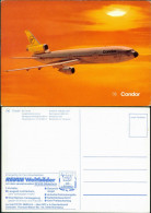 Ansichtskarte  Condor DC 10-30 Flugzeug Motiv-AK Airplane 1975 - 1946-....: Modern Era