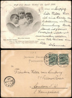 Ansichtskarte  Heil Dem Hause Wettin Sachsen Prinz Ernst Heinrich 1898 - Unclassified