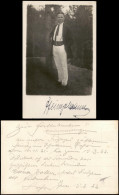 Menschen / Soziales Leben - Männer Mann In Feiner Kleidung 1922 Privatfoto - People