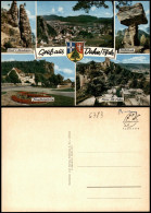 Ansichtskarte Dahn Mehrbildkarte Mit Ortsansichten Ort In Der Pfalz 1970 - Dahn