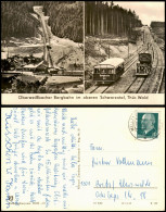 Lichtenhain/Bergbahn-Oberweißbach Oberweißbacher Bergbahn DDR 2-Bild-AK 1964 - Lichtenhain