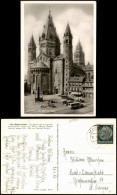 Ansichtskarte Mainz Dom Mit Vorplatz 1941 - Mainz