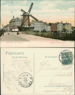 Ansichtskarte St. Pauli-Hamburg Heiligengeistfeld-Mühle 1906  (Ankunftsstempel) - Autres & Non Classés