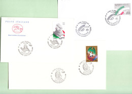 Italia, FDC, Roma 1-6-96, 50° Anniv. Rep. Ital.,Roma 2-1-98,50° Anniv. Costituz. Ital.,Roma 1-6-06 60° Anniv. Assemblea - 1991-00: Marcophilia