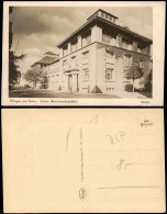 Ansichtskarte Esslingen Straßenpartie Höhere Maschinenbauschule 1934 - Esslingen