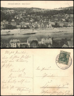 Ansichtskarte Pötzscha-Wehlen Blick Auf Die Stadt 1912 - Wehlen