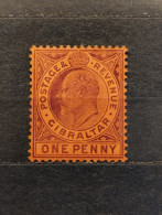 1910. Georges V. Gibraltar. One Penny. MNH - Gibraltar