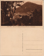 Suhl Blick Von Hofleite Auf Domberg Mit Ottilienstein Und Bismarckturm 1920 - Suhl