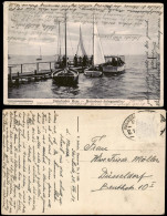 Ansichtskarte Wunstorf Motorboot-Anlegestelle 1931 - Wunstorf