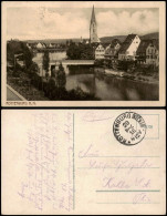 Ansichtskarte Rottenburg Am Neckar Brücke Und Stadt 1916  Gel. Feldpost - Rottenburg