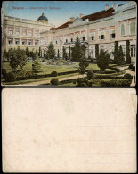 Postcard Belgrad Beograd (Београд) Altes Königl. Schloss 1914 - Serbia
