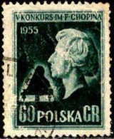 Pologne Poste Obl Yv: 783 Mi:880 Konkurs Im F.Chopin (cachet Rond) - Usati