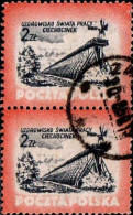 Pologne Poste Obl Yv: 732 Mi:830 Sanatorium De Ciechocinek Paire (Beau Cachet Rond) - Used Stamps