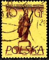 Pologne Poste Obl Yv: 803 Mi:908 Pomnik F Dzierzvnskiego Warszawa (Beau Cachet Rond) - Usados