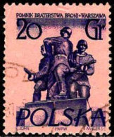 Pologne Poste Obl Yv: 805 Mi:910 La Fraternité D'arme (cachet Rond) - Used Stamps