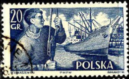 Pologne Poste Obl Yv: 849 Mi:961 Marine Marchande (Beau Cachet Rond) - Usati