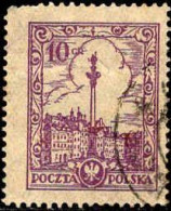 Pologne Poste Obl Yv: 314 Mi:237I Colonne De Sigismund III Varsovie (cachet Rond) - Usati