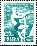 Pologne Poste N** Yv: 832 Mi:939A Natation - Nuovi