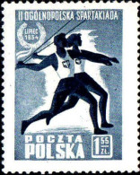 Pologne Poste N** Yv: 760 Mi:865 Lancement Du Javelot (Petit Def.gomme) - Unused Stamps