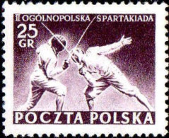 Pologne Poste N** Yv: 756 Mi:861 Escrime - Unused Stamps
