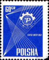 Pologne Poste N* Yv: 902 Mi:1018 26.Foire De Poznan (défaut Gomme) Dents Courtes - Unused Stamps