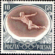 Pologne Poste N* Yv: 871/877 Jeux Olympiques De Melbourne (défaut Gomme) Divers Defauts - Unused Stamps