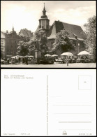 Ansichtskarte Jena Marktplatz, Markttreiben 1968 - Jena