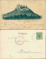 Ansichtskarte Hechingen Burg Hohenzollern (Fernansicht) 1899/0000 - Hechingen