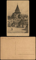 Ansichtskarte Ulm A. D. Donau Das Zundeltor - Künstlerkarte 1928 - Ulm