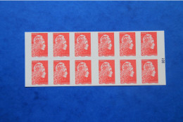 CARNET FRANCE 1599-C12 DE 12 TIMBRES NEUF** 2019 MARIANNE ROUGE D'YSEULT - Other & Unclassified