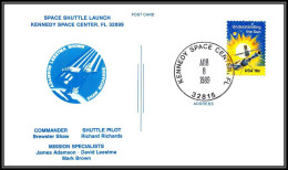 1809 Espace (space Raumfahrt) Lettre (cover Briefe) USA STS 28 Start Columbia Navette Shuttle - 8/8/1989 - Etats-Unis