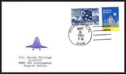 1804 Espace Space Lettre (cover Briefe) USA Discovery Shuttle (navette) STS-30 Landing Dmms Patrick 8/5/1989 - Etats-Unis