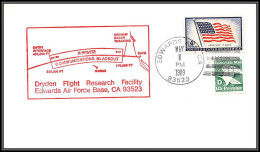 1806 Espace (space Raumfahrt) Lettre (cover Briefe) USA Discovery Shuttle Navette STS-30 Landing Edwards Dryden 6/5/1989 - Etats-Unis