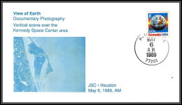 1803 Espace (space Raumfahrt) Lettre (cover Briefe) USA Discovery Shuttle (navette) STS-30 View Of Earth 6/5/1989 - Etats-Unis