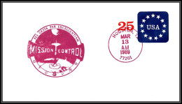 1796 Espace (space) Entier Postal (Stamped Stationery) USA Discovery Shuttle (navette) Sts-29 13/3/1989 Mission Control - Etats-Unis