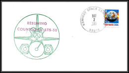 1798 Espace (space Raumfahrt) Lettre (cover Briefe) USA Atlantis Sts-30 Resuming Countdown 2/5/1989 - Etats-Unis