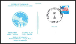 1781 Espace (space Raumfahrt) Lettre (cover Briefe) USA Discovery Shuttle (navette) Sts-27 Start 2/12/1988 - Etats-Unis