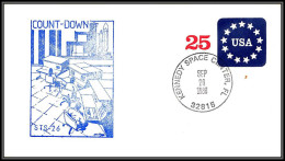 1771 Espace (space Raumfahrt) Entier Postal (Stamped Stationery) Discovery Shuttle (navette) Sts-26 26/9/1988 COUNT DOWN - Etats-Unis