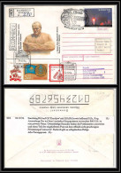 1730 Espace Space Lettre (cover Briefe) Kazakhstan 4/10/1995 Soyuz Soyouz Sojus Korolev Rare Recommandé Registered - Asien
