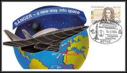 1618 Espace (space Raumfahrt) Lettre (cover Briefe) Allemagne (germany Bund SANGER A NEW WAY INTO SPACE 19/3/1994 Newton - Europe